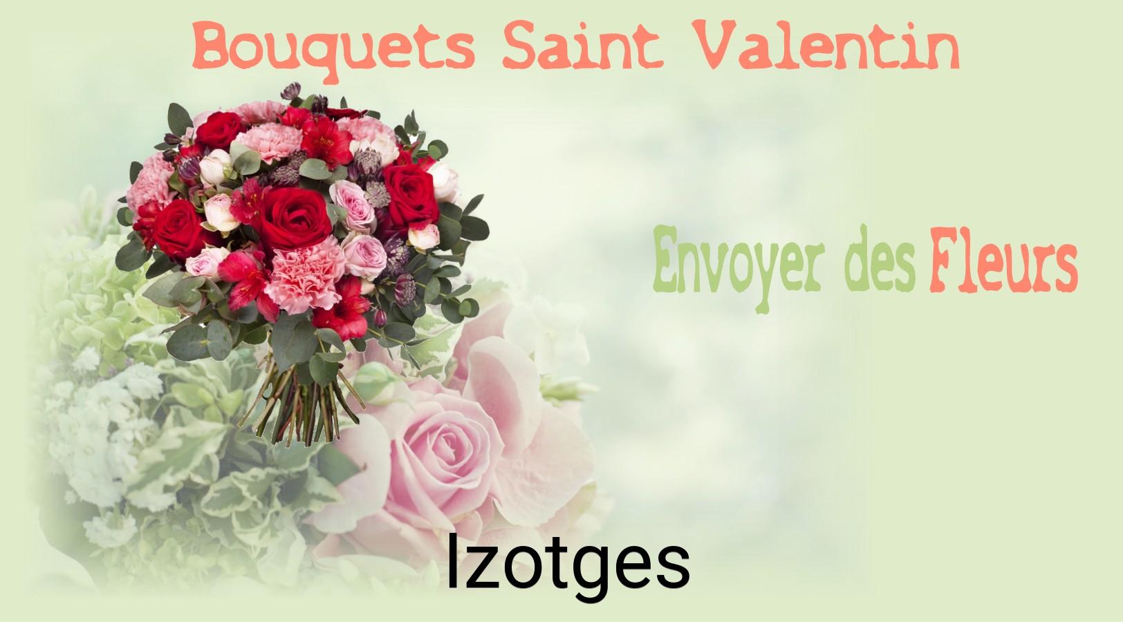 Roses de Saint-Valentin livrées à Izotges